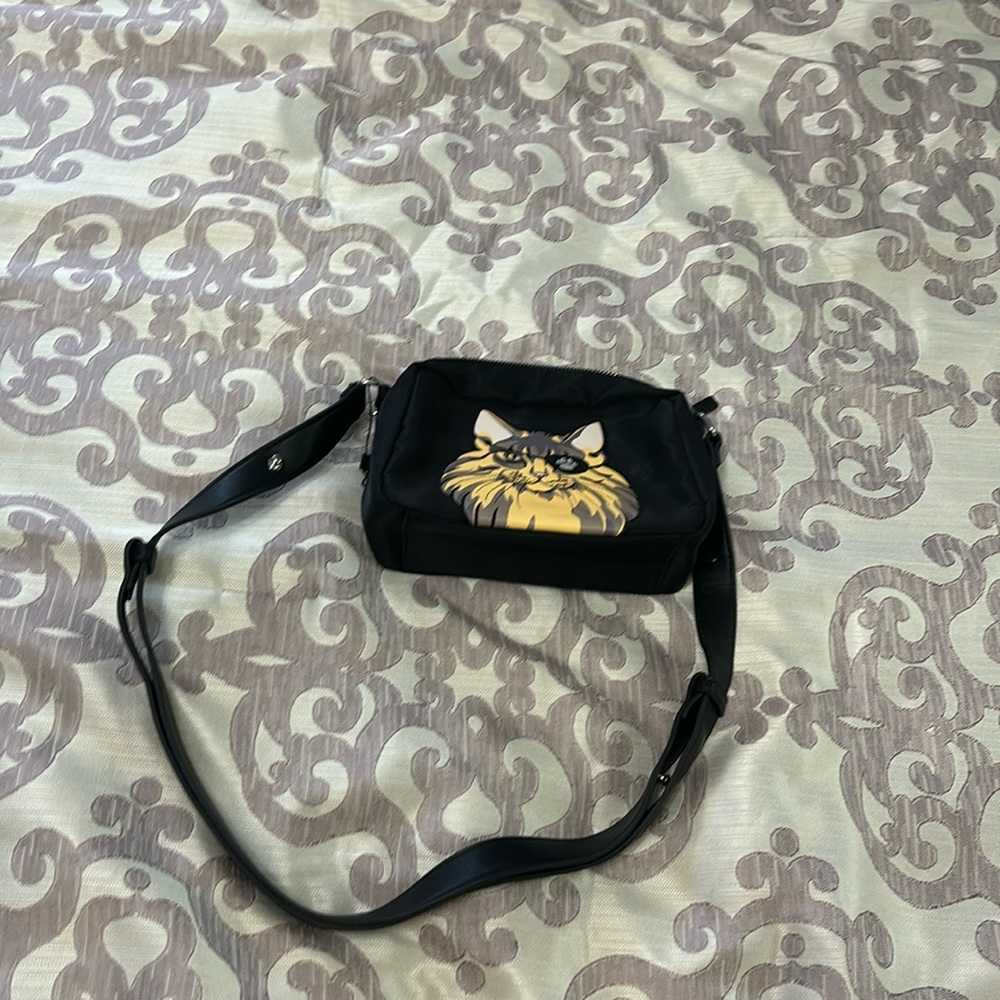 Carpisa Cat Print Camera Bag